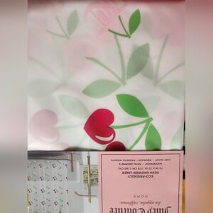 Eco- Pink & Green Cherry Print
